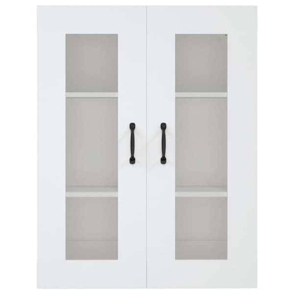 vidaXL Väggskåp vit 69,5x34x90 cm
