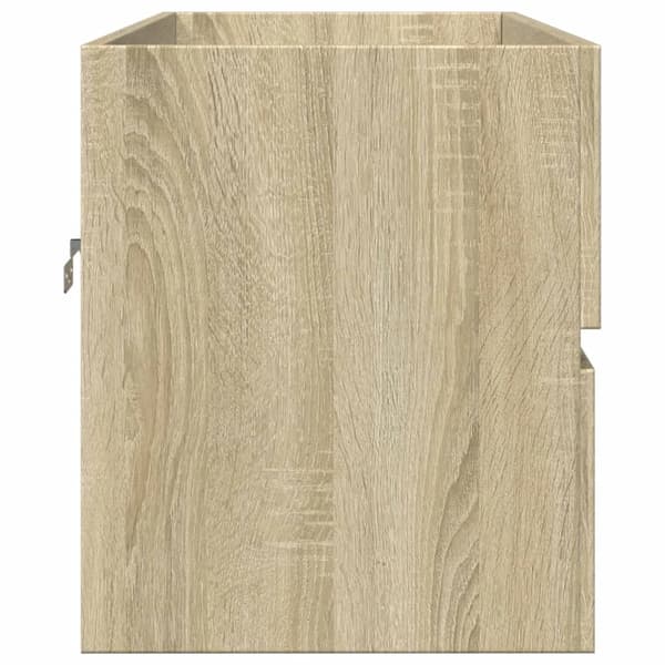 vidaXL Servantskap sonoma eik 90x38,5x45 cm sponplate