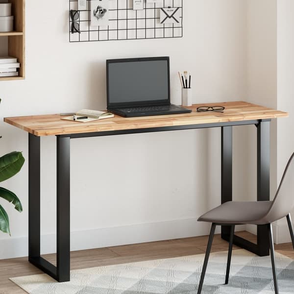 vidaXL Bordplate rektangulær 120x50x2 cm heltre akasie