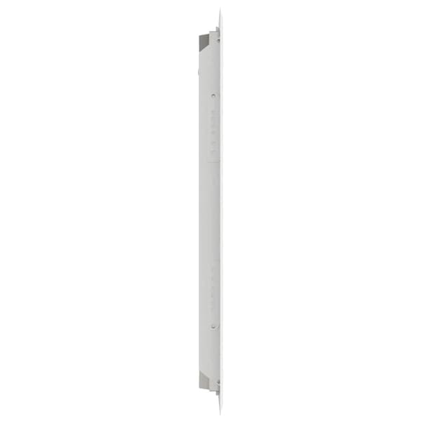 vidaXL Åtkomstpanel Vit 63 x 33 x 3 cm Stål