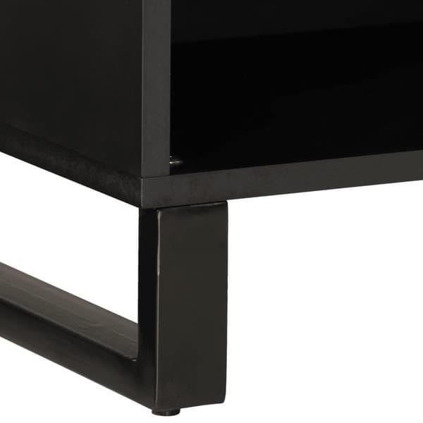 vidaXL TV-benk 60x33x43,5 cm heltre mango