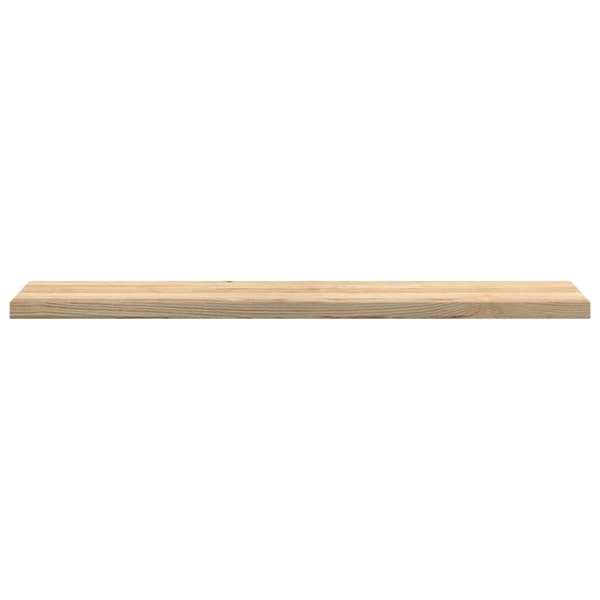 vidaXL Vinduskarmer 2 stk ubehandlet 140x30x2 cm heltre eik