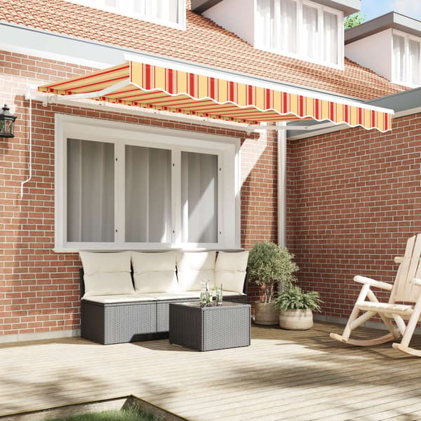 vidaXL Reserveduk til markise Flerfarget 3,5 x 2 m Polyester