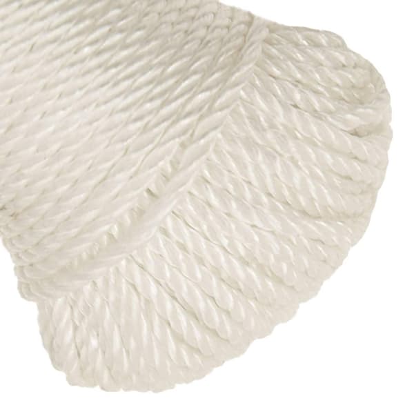 vidaXL Rep vit 6 mm 100 m polypropylen