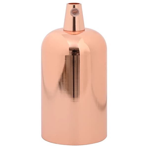 vidaXL Lamphållare 2 st roséguld E27