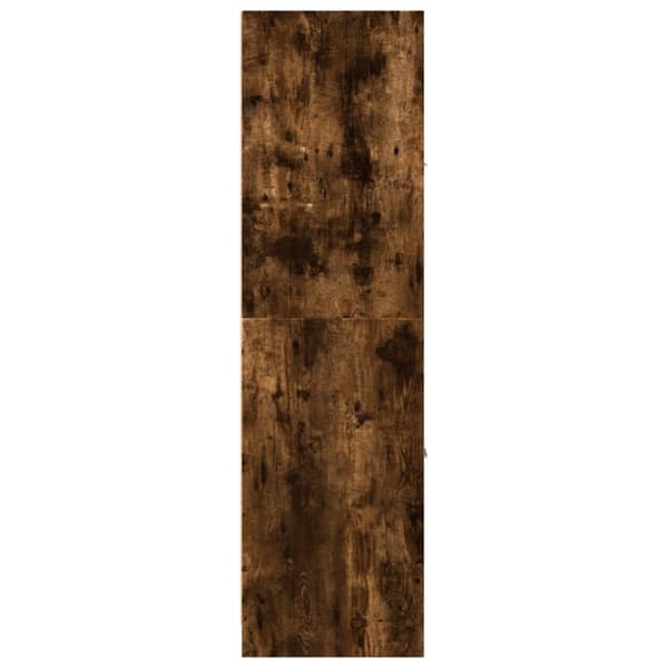 vidaXL Apotekskap røkt eik 40x41x144,5 cm konstruert tre