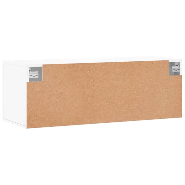 vidaXL Väggskåp vit 100x36,5x35 cm konstruerat trä