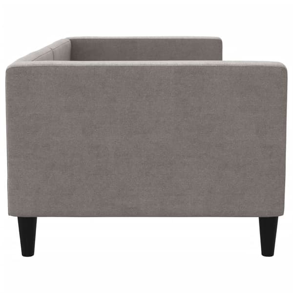 vidaXL Dagbädd taupe 80x200 cm tyg