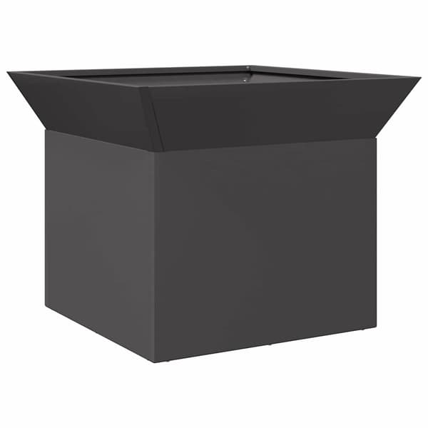 vidaXL Eldstad Svart 50 x 50 x 40 cm Stål