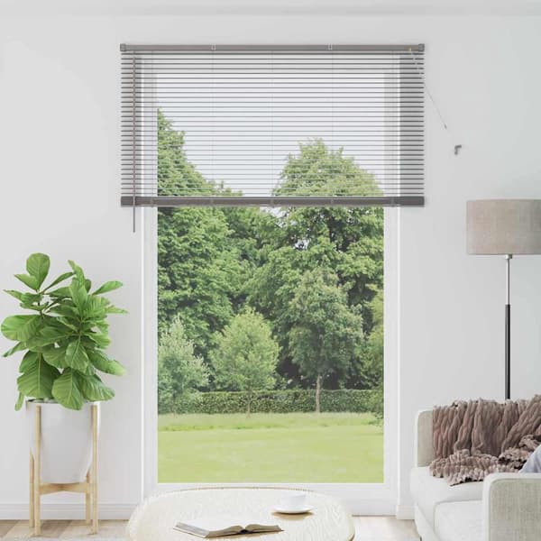 vidaXL Persienner Silver 220 x 140 cm Aluminium
