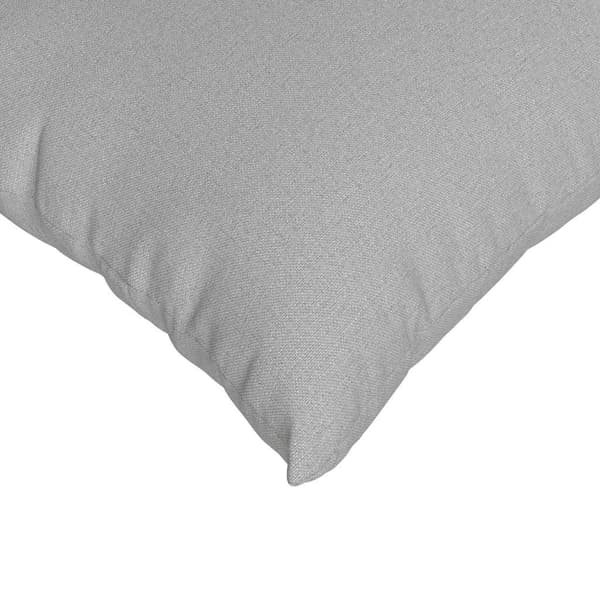 vidaXL Soffkuddar 2 st Grå 60 x 60 cm tyg