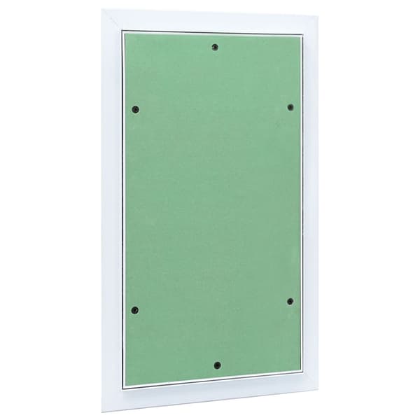 vidaXL Access Panel Grön, Silver Aluminium, Gips 450 x 300 x 12,5 mm