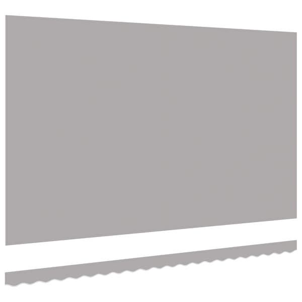 vidaXL Markisväv Ljusgrå 480 x 295 cm Polyester