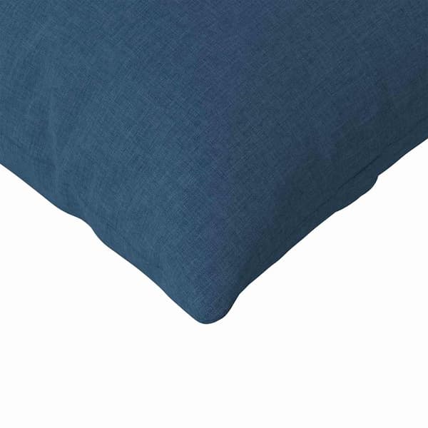 vidaXL Soffkuddar 2 st Blå 120 x 40 cm tyg