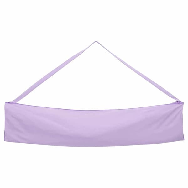 vidaXL Solstolshanddukar 2 st Lila 210 x 75 cm Polyester och polyamid