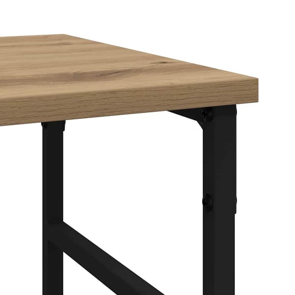 vidaXL Serviesskap Artisan Eik 102 x 32 x 73,5 cm