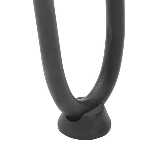 vidaXL Hårnålsformade bordsben 4 st antracit 30 cm massivt stål