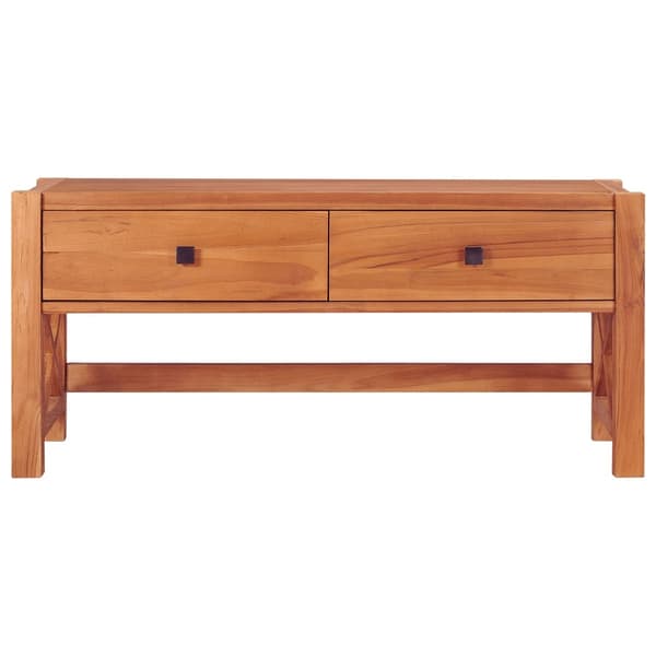 vidaXL TV-benk 100x40x45 cm teak
