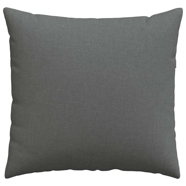 vidaXL Soffkuddar 2 st Mörkgrå 45 x 45 cm tyg