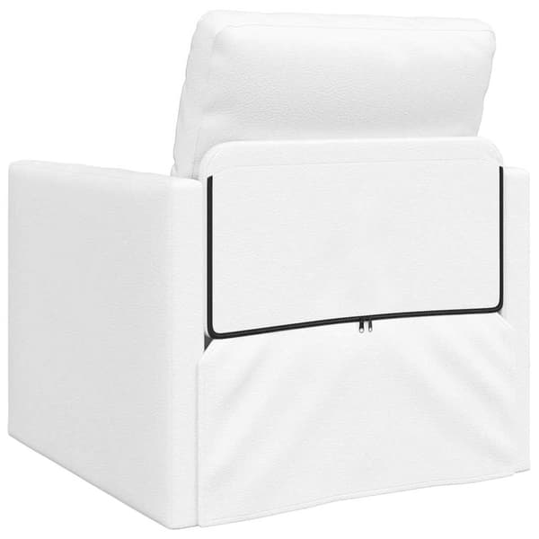 vidaXL Soffsäng 60cm Vit Konstläder