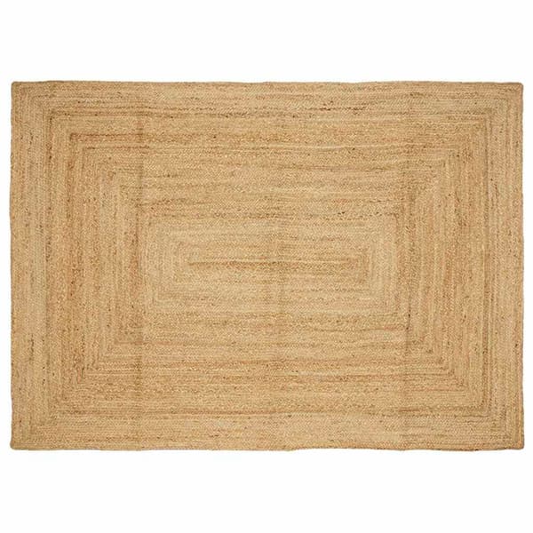 vidaXL Områdeteppet Beige 200 x 290 cm Jute