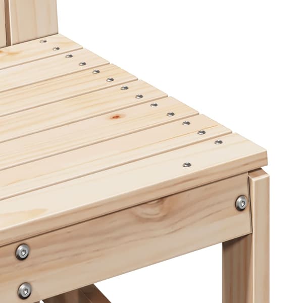 vidaXL Hagestol 50,5x55x77 cm heltre furu