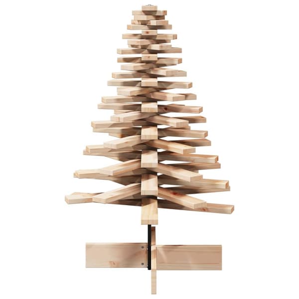 vidaXL Julgran trä 100 cm massiv furu