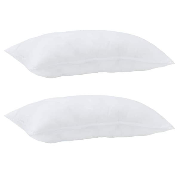 vidaXL Täcke med kudde 3 st Vit Mikrofiber