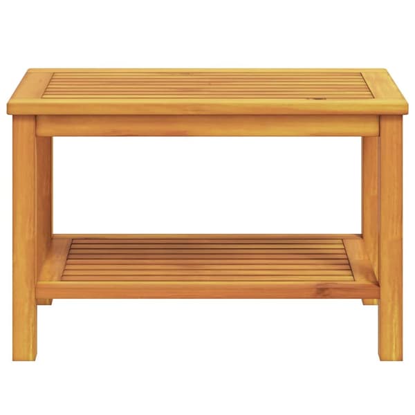 vidaXL Sidetabell Brun 70 x 40 x 45 cm Solid akasietre