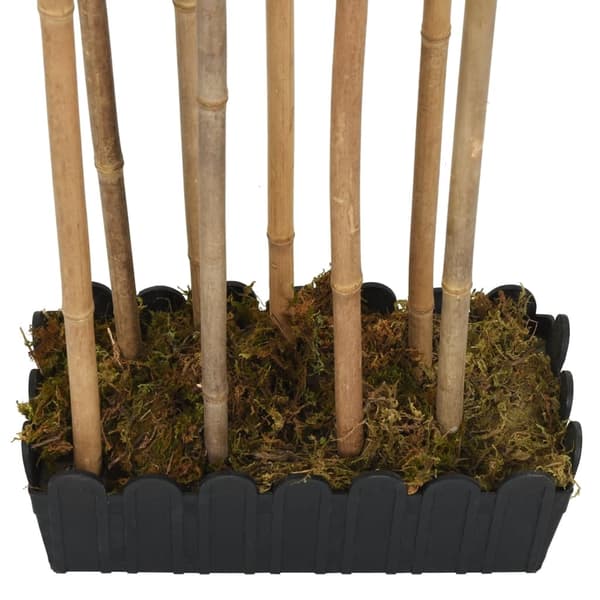vidaXL Konstväxt bambu 1605 blad 180 cm grön