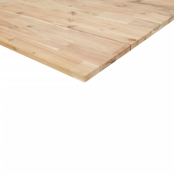 vidaXL Bordplate 60x30x2 cm rektangulær heltre akasie