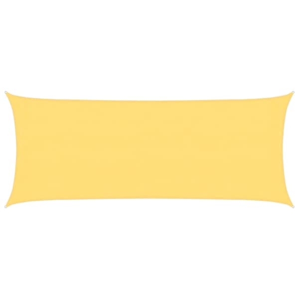 vidaXL Solseil 160 g/m² beige 2x4,5 m HDPE