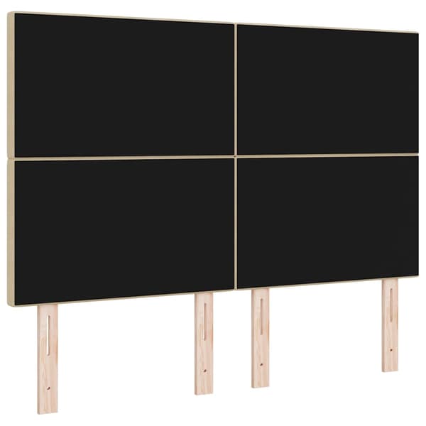 vidaXL LED Sänggavel Ljus Grågrön 80 cm Sammet
