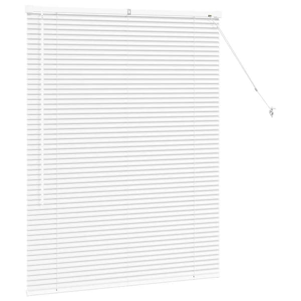 vidaXL Persienner Vit 130 x 105 cm Aluminium