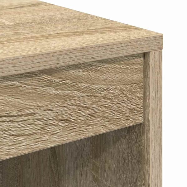vidaXL Skrivebord Sonoma eik 90 x 40 x 76 cm