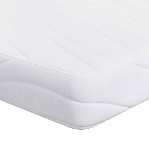 vidaXL Madrass Vit 90 x 190 cm Jacquardtyg