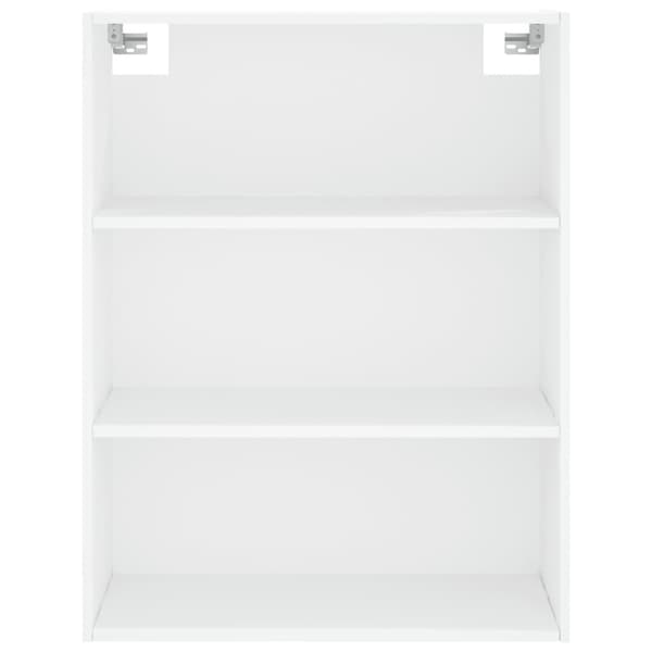 vidaXL Highboard hvit 69,5x34x180 cm konstruert tre