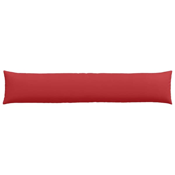 vidaXL Soffkuddar 2 st Röd 200 x 40 cm tyg
