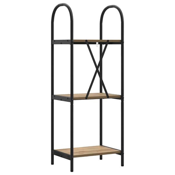 vidaXL Bokhylle Artisan Eik 40 x 30 x 109 cm Konstruert tre