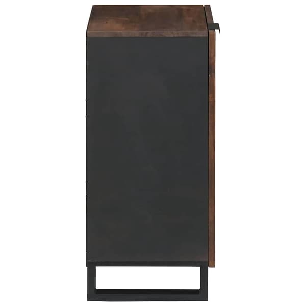 vidaXL Serviesskap Brun 40 x 33 x 75 cm heltre mango