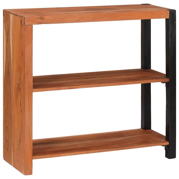 vidaXL Bokhylle Brun 80 x 30 x 75 cm Solid akasietre