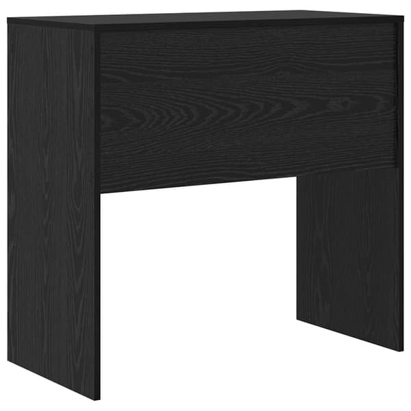 vidaXL Skrivebord Svart Eik 80 x 40 x 76 cm