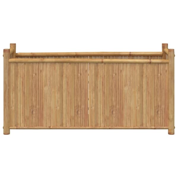 vidaXL Odlingslåda 100x30x50 cm bambu
