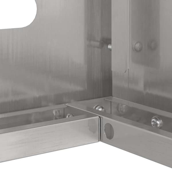 vidaXL Täckning för Luftkonditionering Silver 100 x 50 x 70 cm