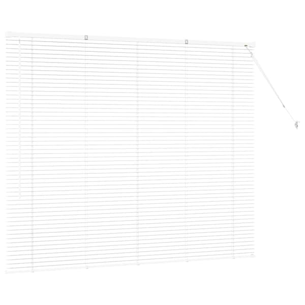 vidaXL Persienner Vit 130 x 155 cm Aluminium