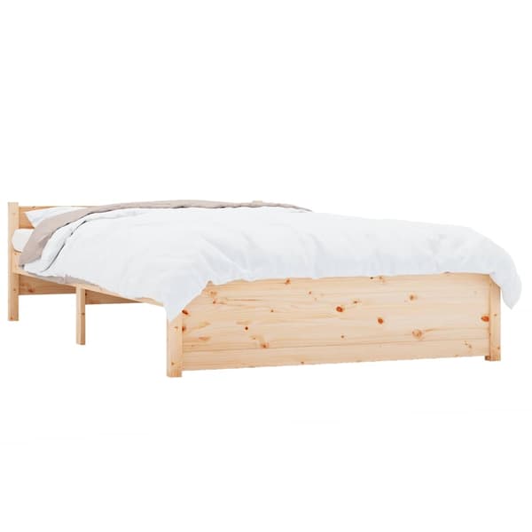 vidaXL Sengeramme heltre 120x200 cm