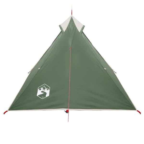 vidaXL Tipi-tält 1 person grön vattentätt