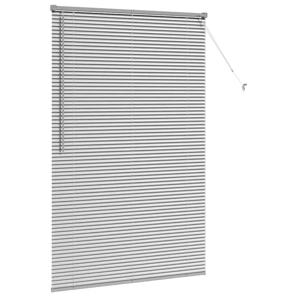 vidaXL Persienner Silver 175 x 110 cm Aluminium