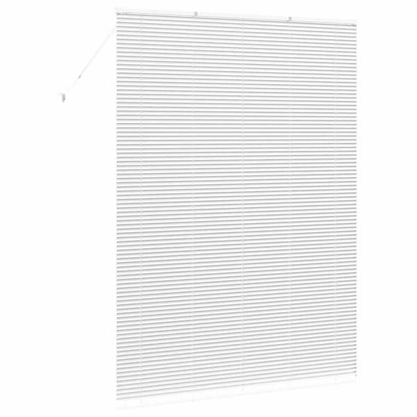 vidaXL Persienner Vit 220 x 160 cm Aluminium