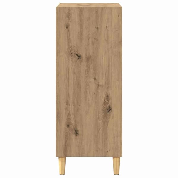 vidaXL Serviesskap Artisan Eik 57 x 35 x 89,5 cm Konstruert tre